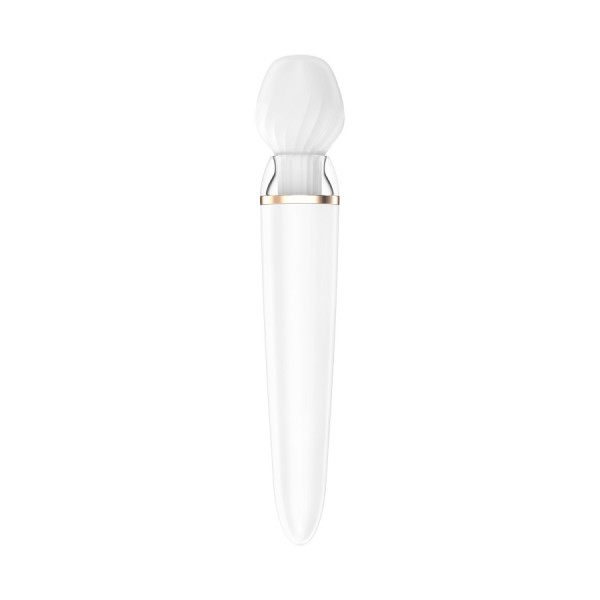 Double wand blanc connecté USB Double Wand-er Satisfyer 
